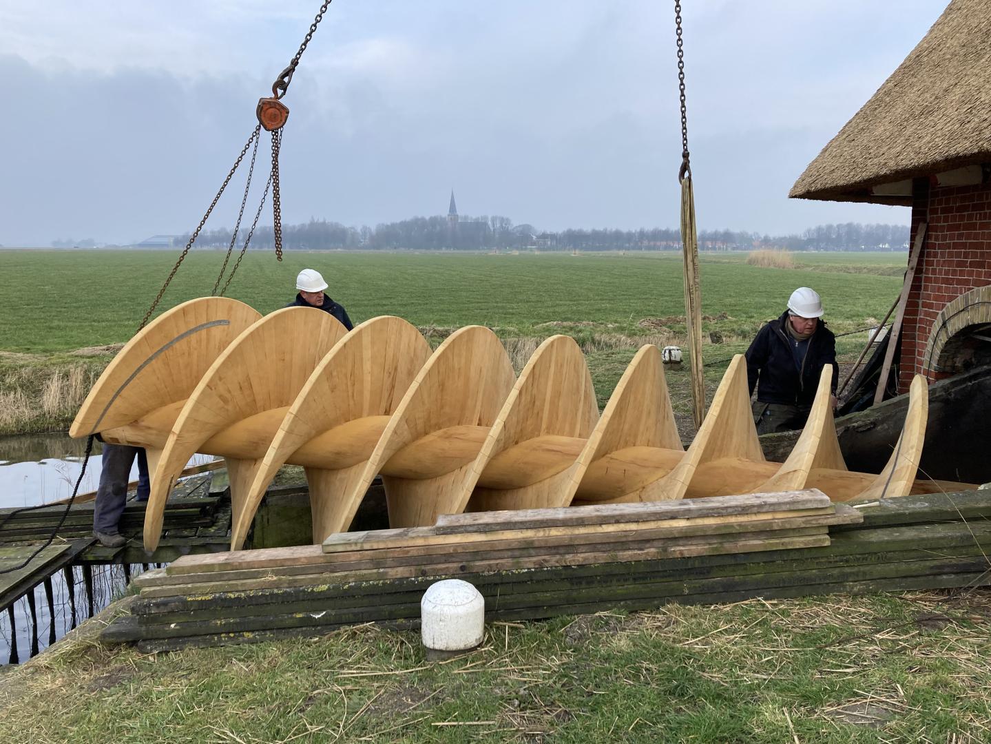 Banner voor nieuwsbericht Restauratie Hantumermolen bijna voltooid