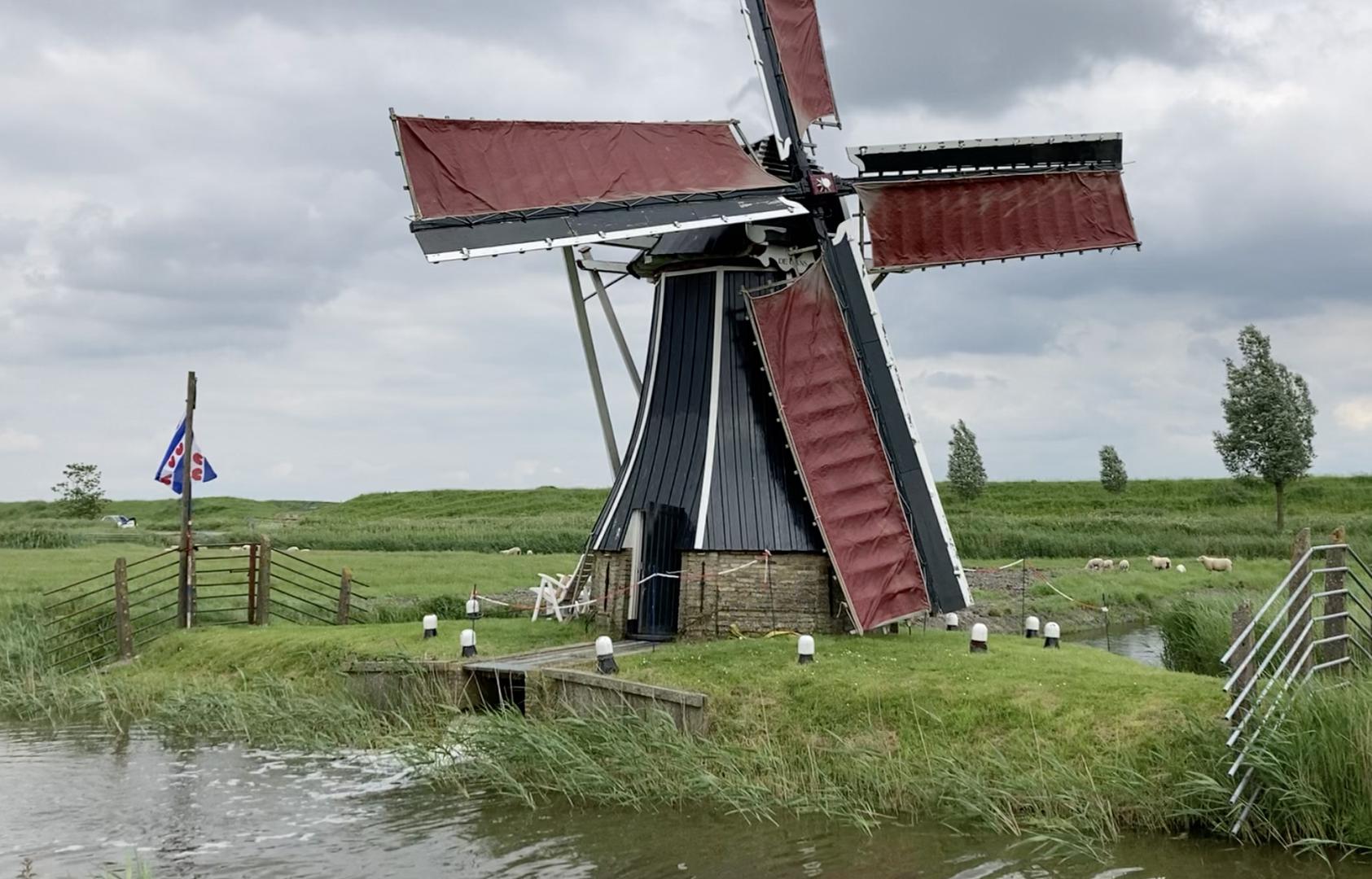 Er stroomt na twee jaar weer water uit de utskoat!