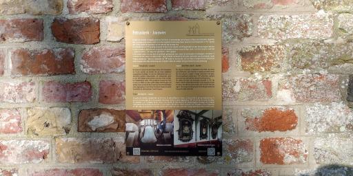 infobord Sint-Petruskerk Jouswier